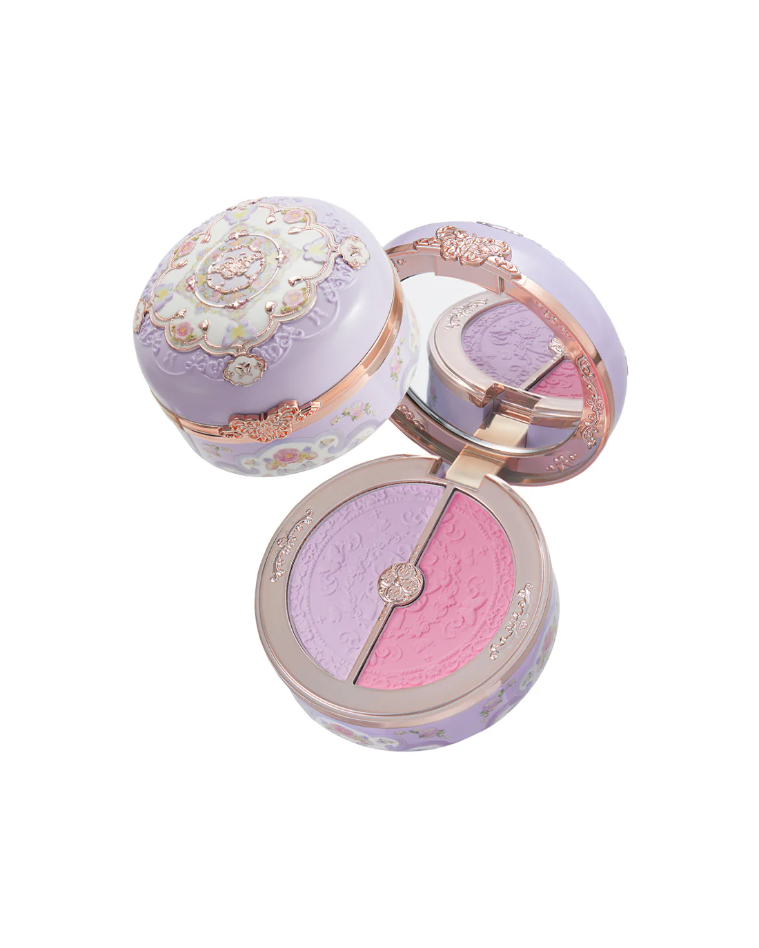Butterfly Cloud Collar Rouge Box Highlighting & Blush Duo Powder